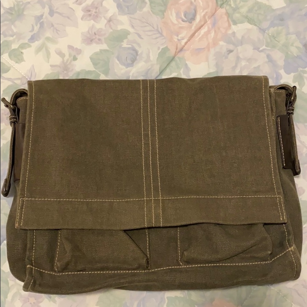 Fossil Olive Green Messenger Bag